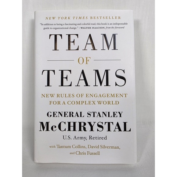 Other - Team of Teams Stanley McChrystal Leadership Strategy Business Hardcover Book